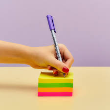 Notas adesivas cores variadas 100 fls 76x76