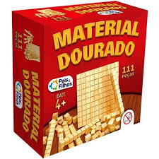 Material dourado 111 pecas